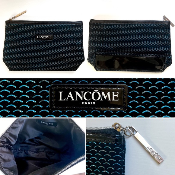 Lancôme Mermaid Bag 🧜‍♀️ Vintage Cosmetics Travel Pouch - Picture 3 of 5